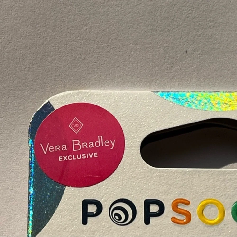 PopSocket PopGrip Vera Bradley Lavender‎ Butterflies New